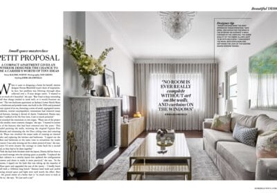 Home Beautiful Mag Feature - Jan 2024 - Emma Blomfield Interior Design